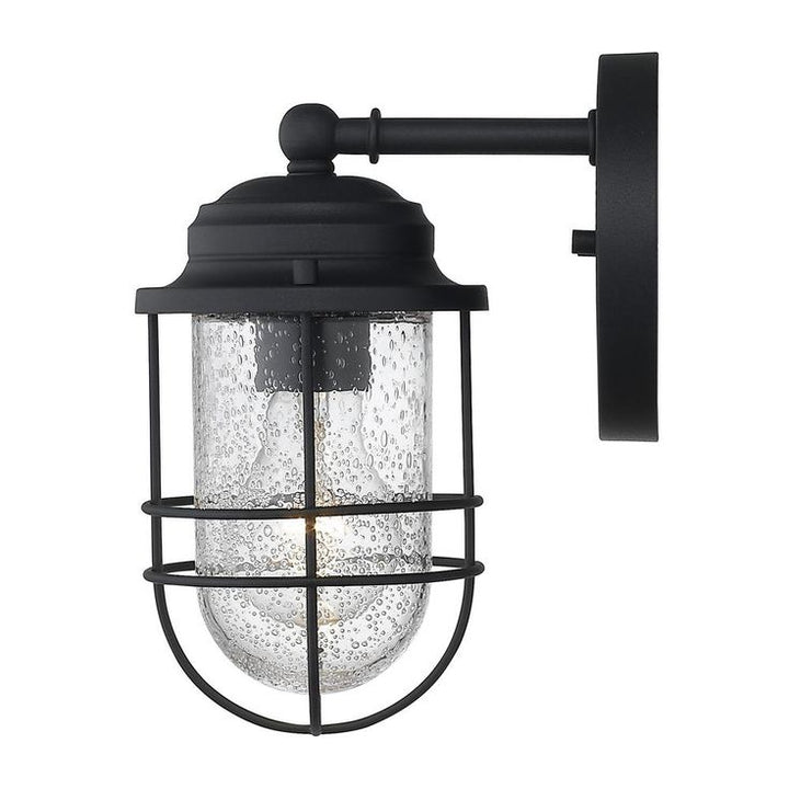 Seaport 1-Light Natural Black (UV) Outdoor Wall Lantern Sconce