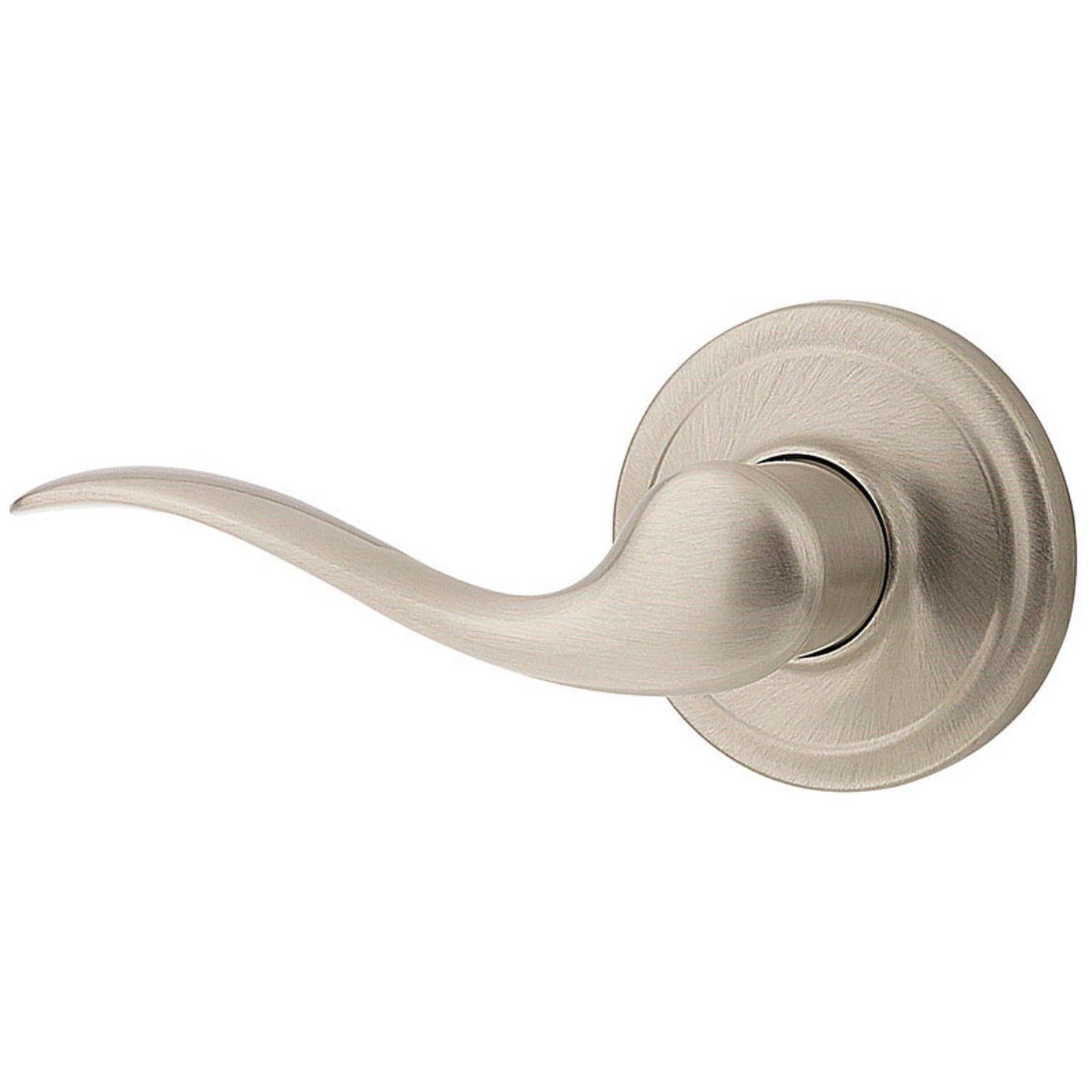 Kwikset Tustin Satin Nickel Dummy Lever – Left Handed, Microban