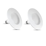 Feit Electric InstaTRIM 6 in. 65-Watt Equivalent Daylight Dimmable CEC Title 20 White LED Recessed Downlight (8-Pack)