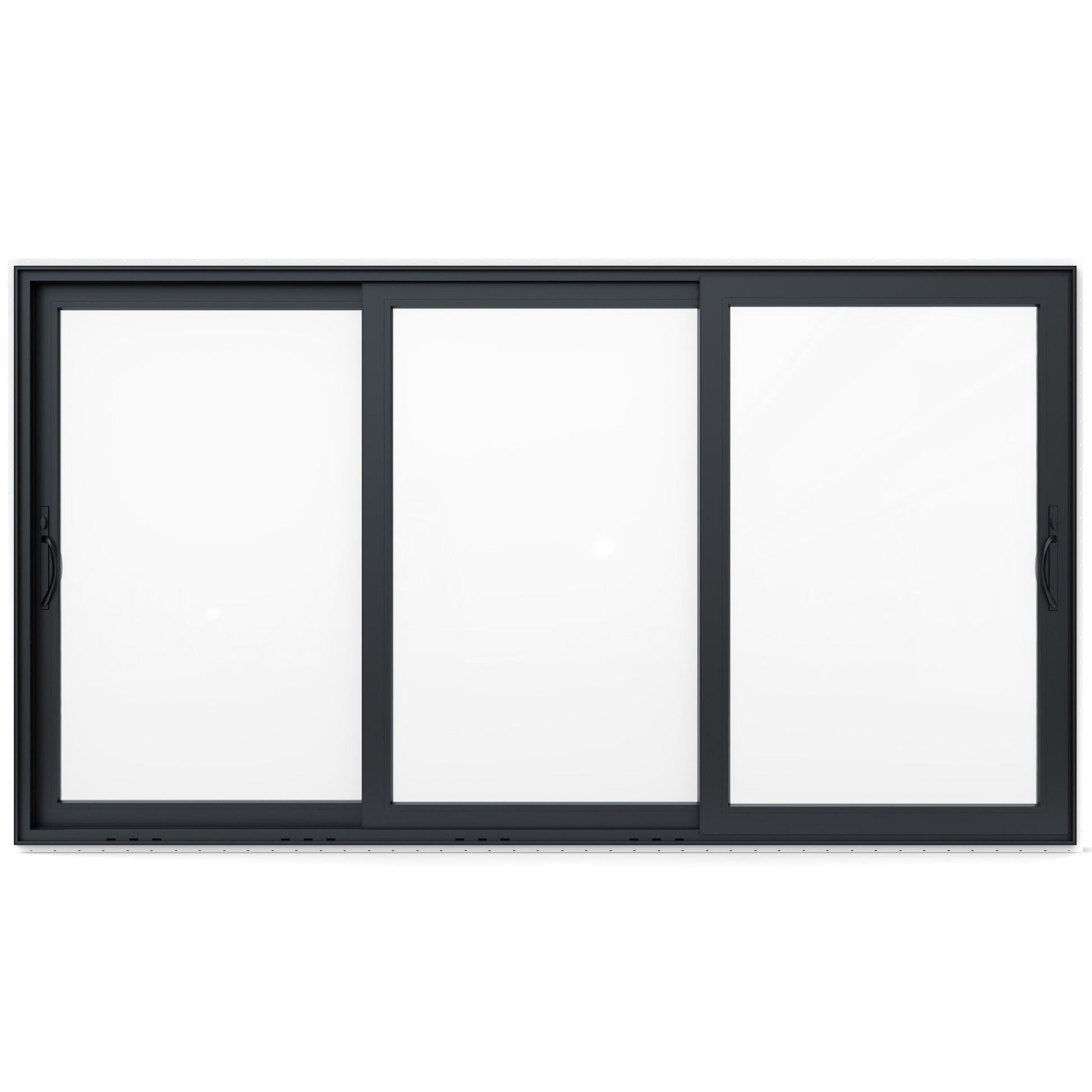 JELD-WEN 177-in x 80-in Vinyl Sliding, Universal reversible – primary product view