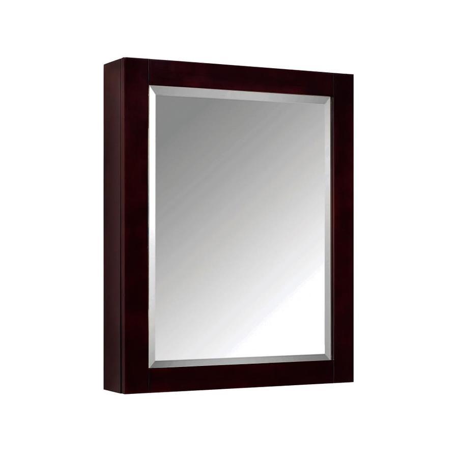 Avanity 14000 Series 24-in x 30-in Rectangle Surface Poplar Mirrored Medicine Cabinet - Super Arbor