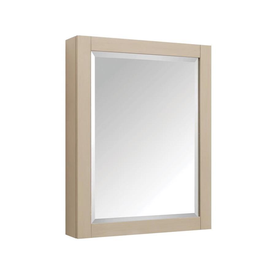 Avanity 14000 Series 24-in x 30-in Rectangle Surface Poplar Mirrored Medicine Cabinet - Super Arbor
