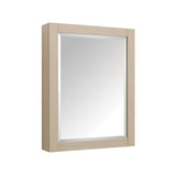 Avanity 14000 Series 24-in x 30-in Rectangle Surface Poplar Mirrored Medicine Cabinet - Super Arbor