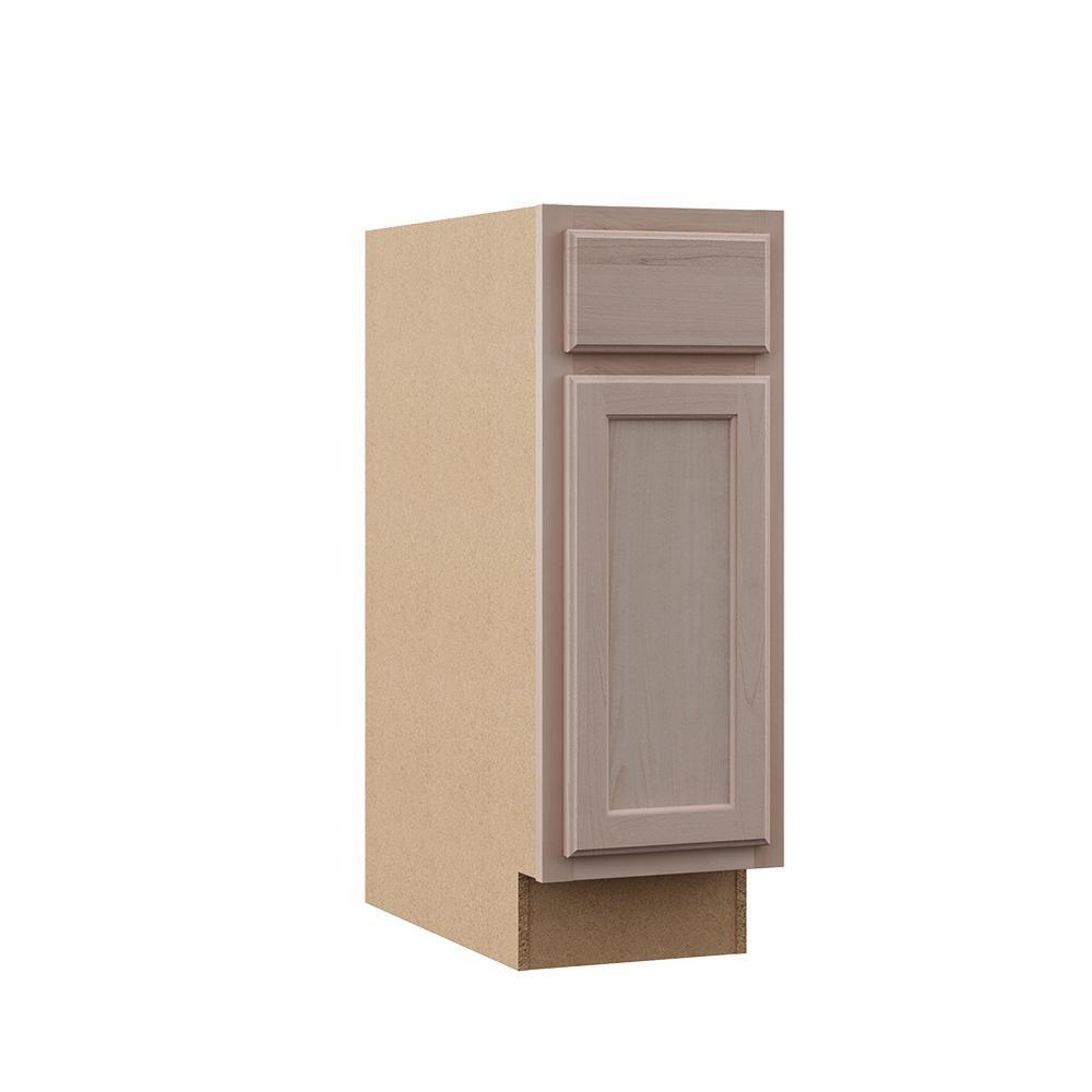 Hampton Assembled 24x34.5x24 in. Base Kitchen Cabinet in Unfinished Beech - Super Arbor