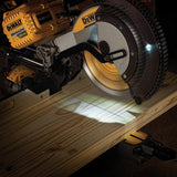 FLEXVOLT 120-Volt MAX Lithium-Ion Cordless Brushless 12 in. Sliding Miter Saw w/ AC Adapter, (2) Batteries 2Ah & Charger - Super Arbor