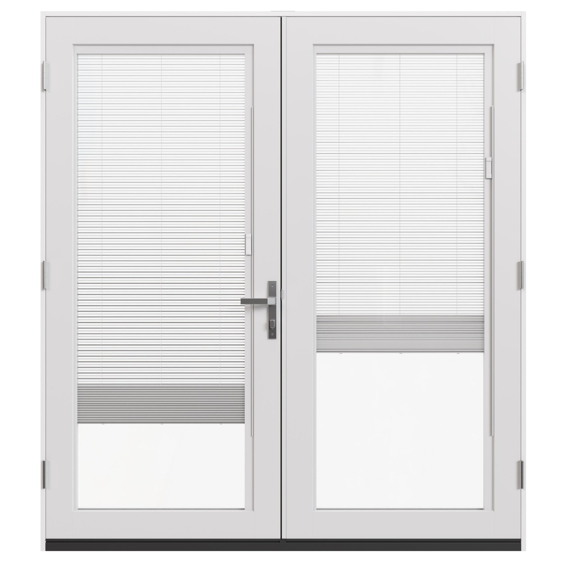 JELD-WEN 72-in x 80-in Fiberglass French, Right-hand inswing – product-only view