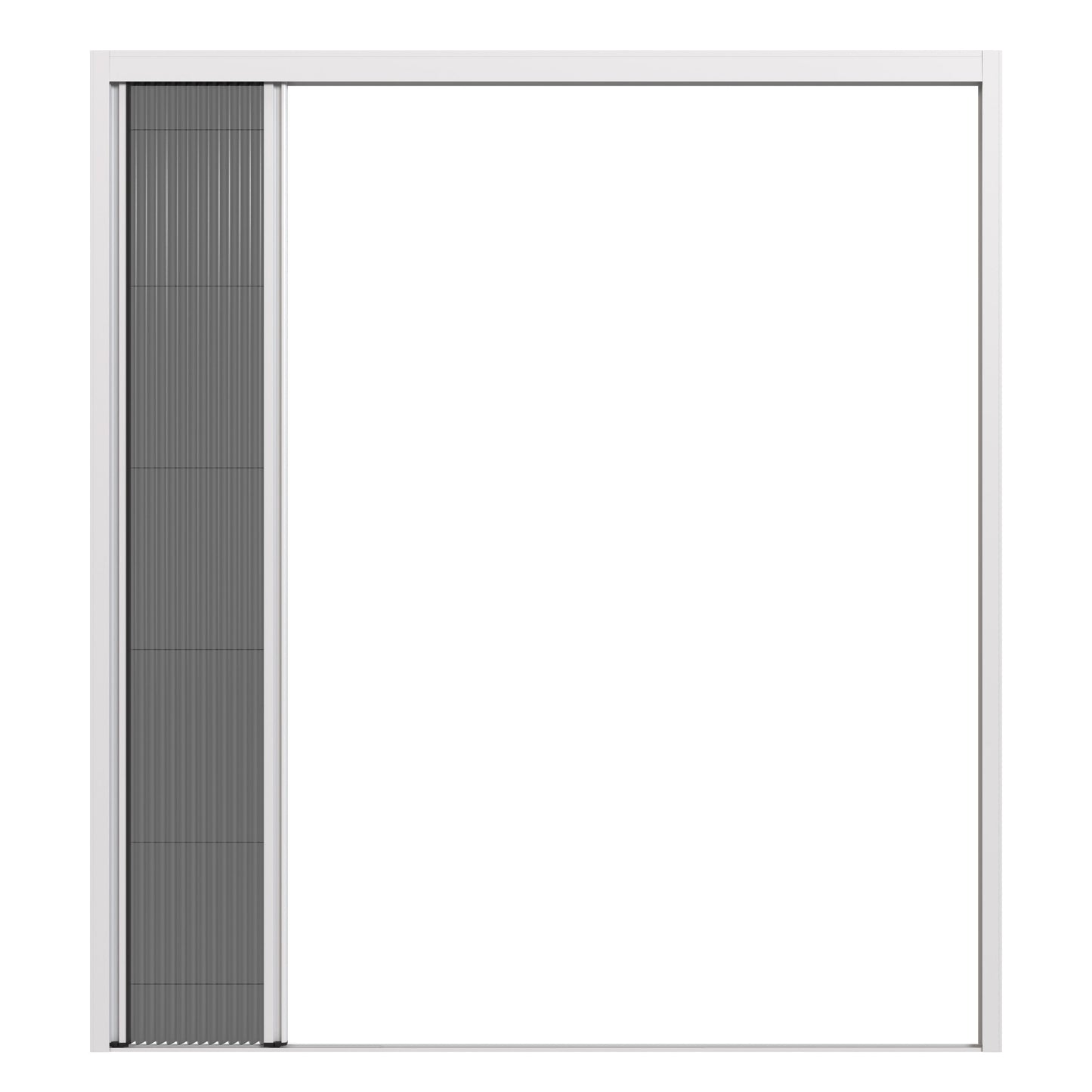 JELD-WEN 60-in x 80-in Fiberglass French, Left-hand inswing – product-only view