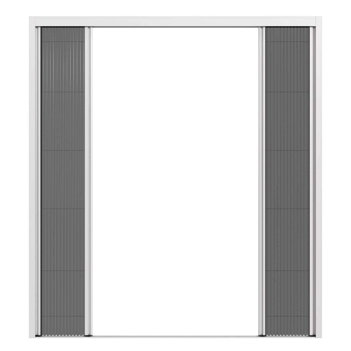 JELD-WEN 60-in x 80-in Fiberglass French, Left-hand inswing – product-only view