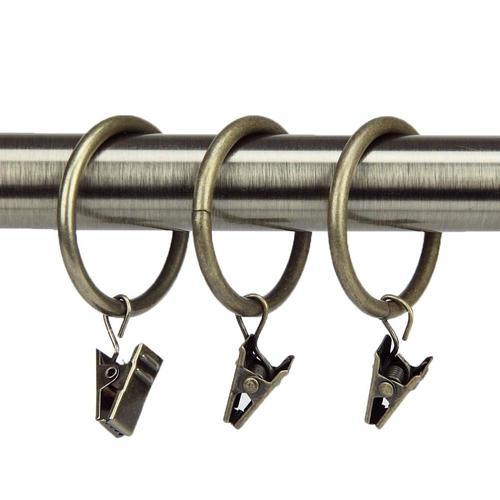 Rod Desyne 10-Pack 1.375-in Black Curtain Ring - Super Arbor