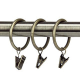 Rod Desyne 10-Pack 1.375-in Black Curtain Ring - Super Arbor