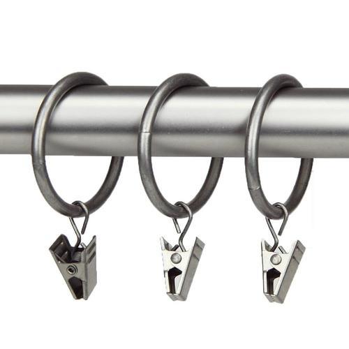 Rod Desyne 10-Pack 1.375-in Black Curtain Ring - Super Arbor