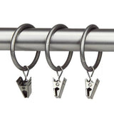 Rod Desyne 10-Pack 1.375-in Black Curtain Ring - Super Arbor