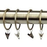Rod Desyne 10-Pack 2-in Silver Curtain Ring - Super Arbor