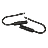 Rod Desyne Bolt 2-Pack Antique Brass Steel Curtain Holdbacks - Super Arbor