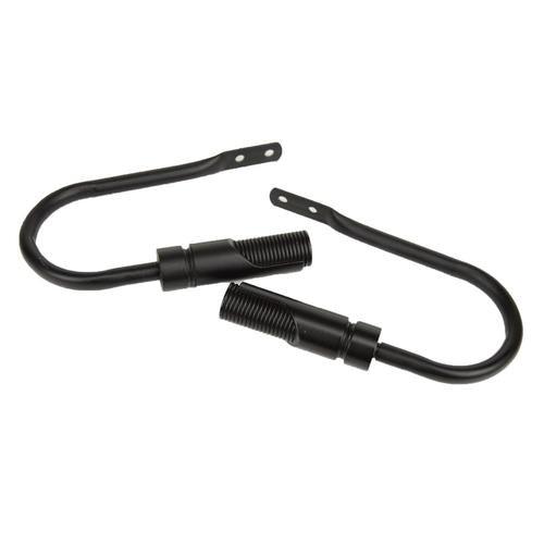 Rod Desyne Bolt 2-Pack Antique Brass Steel Curtain Holdbacks - Super Arbor