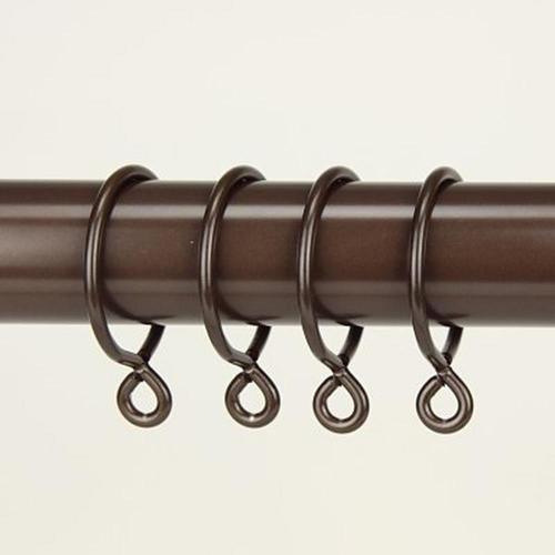 Rod Desyne 10-Pack 1.75-in Silver Curtain Ring - Super Arbor