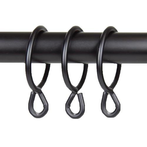 Rod Desyne 10-Pack 1.75-in Silver Curtain Ring - Super Arbor