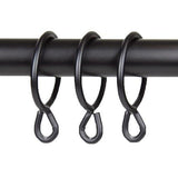 Rod Desyne 10-Pack 1.75-in Silver Curtain Ring - Super Arbor