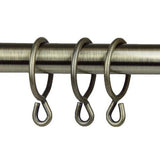 Rod Desyne 10-Pack 1.75-in Silver Curtain Ring - Super Arbor