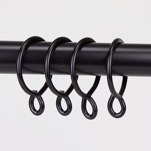Rod Desyne 10-Pack 2.25-in Silver Curtain Ring - Super Arbor