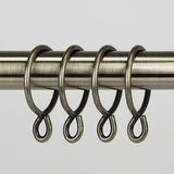Rod Desyne 10-Pack 2.25-in Silver Curtain Ring - Super Arbor