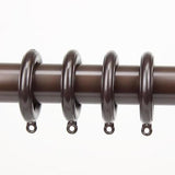 Rod Desyne 10-Pack 1.75-in Silver Curtain Ring - Super Arbor