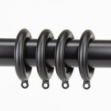 Rod Desyne 10-Pack 1.75-in Silver Curtain Ring - Super Arbor