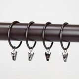 Rod Desyne 10-Pack 2-in Silver Curtain Ring - Super Arbor