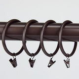 Rod Desyne 10-Pack 2.5-in Black Curtain Ring - Super Arbor