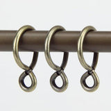 Rod Desyne 10-Pack 1-in Black Curtain Ring - Super Arbor