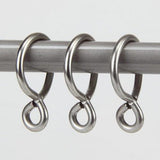 Rod Desyne 10-Pack 1-in Black Curtain Ring - Super Arbor