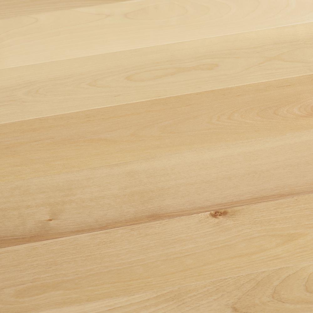 MONO SERRA Canadian Northern Birch Natural 3/4 in.Thick x 4-1/4 in. Wide x Varying Length Solid Hardwood (20 sq. ft. / case) - Super Arbor