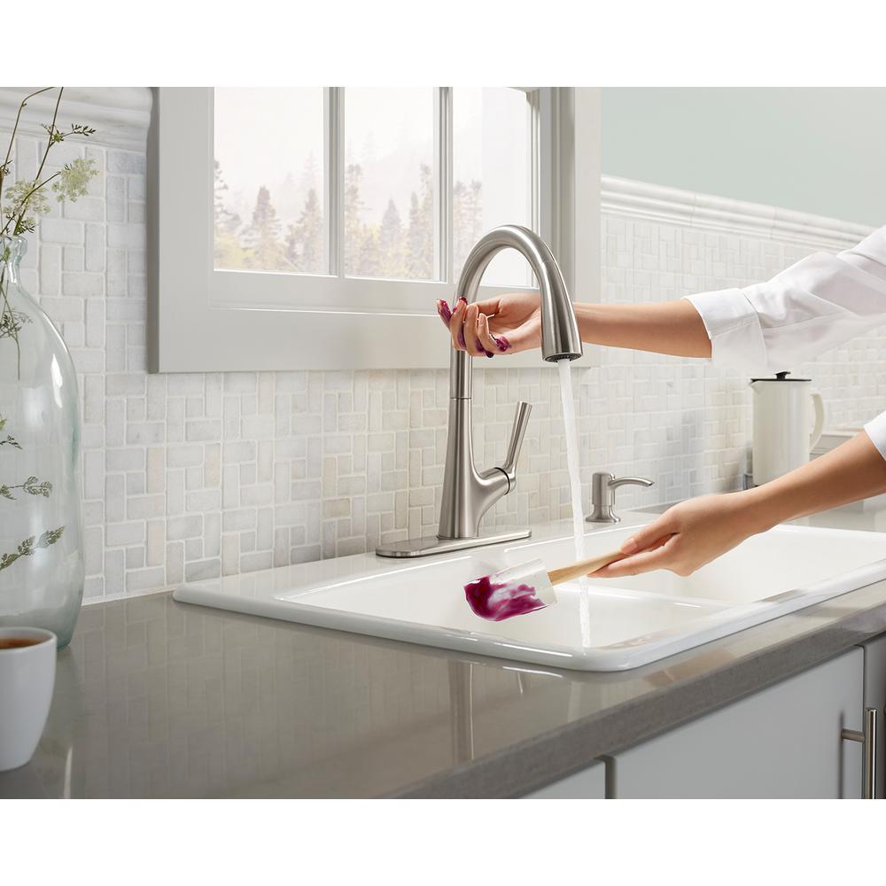 Brookfield Drop-In Cast Iron 33 in. 4-Hole Double Bowl Kitchen Sink in White - Super Arbor