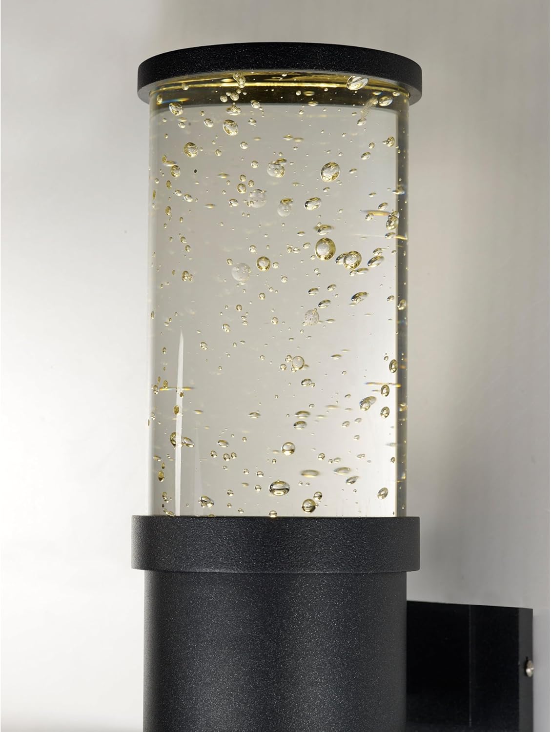 Maxim Lighting Pillar 11-in H Galaxy Black LED Outdoor Wall Light