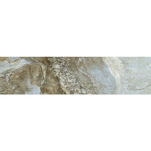FLOORS 2000 Keystone Grey Porcelain Bullnose Tile (3-in x 18-in) - Super Arbor