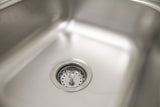 Keeney K22022 3.5-in Stainless Steel Rust-Resistant Sink Strainer Basket with Fixed Post