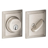 Addison Matte Black Single Cylinder Deadbolt - Super Arbor