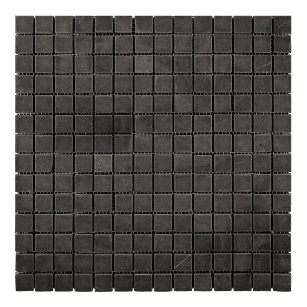 Apollo Tile Noir Luxe Charcoal Black 12-in x 12-in Honed Natural stone Marble Mosaic Floor and Wall Tile product image