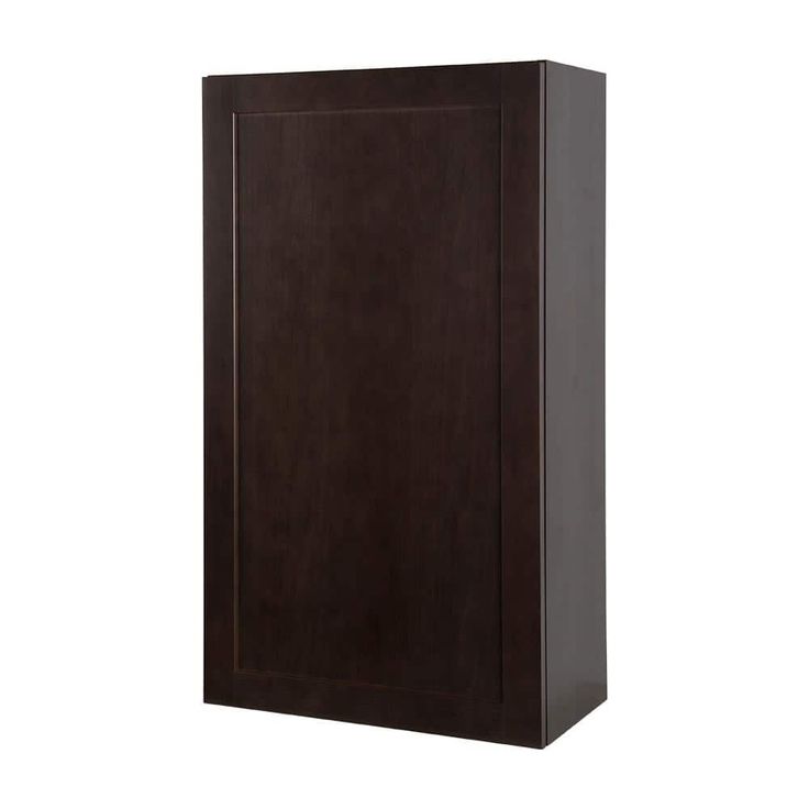 Hampton Bay Edson Shaker Assembled 24x42x12.5 in. Wall Cabinet in Dusk