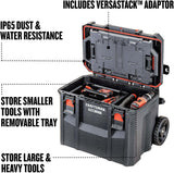 CRAFTSMAN TRADESTACK System 22.5-in Black Structural Foam Lockable Rolling Tool Box (CMST21445)