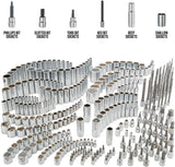 Craftsman 299-Piece SAE Socket Set with 6-Point & 12-Point Sockets, 1/4", 3/8" & 1/2" Drive