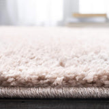 Safavieh Solo Shag 7 ft. Round Indoor Area Rug in Ivory, Solid Plush