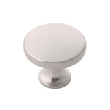 Forge 1-3/8 in. Dia Chrome Cabinet Knob - Super Arbor