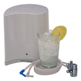 Drinking Water and System Counter Top Filtration in Chrome Dispenser