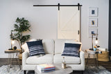 RELIABILT 42-in x 84-in White Primed K-frame Mdf Single Bypass Barn Door (Hardware Included)