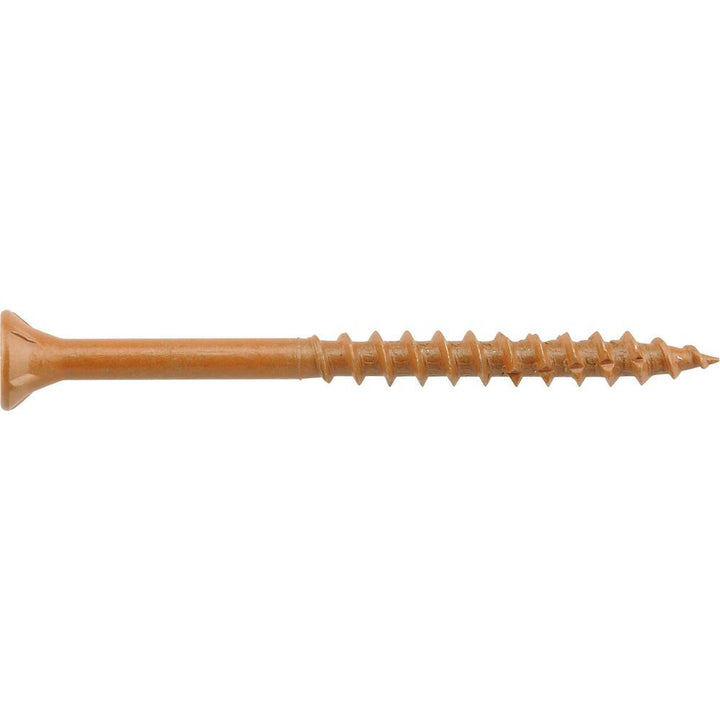 #9 x 3 in. Star Flat-Head Wood Deck Screw (10 lbs.-Pack)