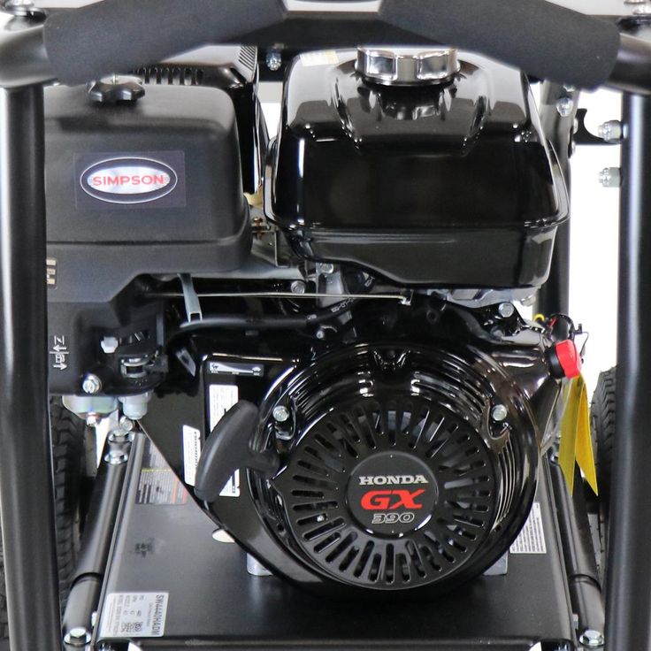 Simpson Super Pro Roll-Cage 4400 PSI at 4.0 GPM HONDA GX390 Cold Water Professional Gas Pressure Washer