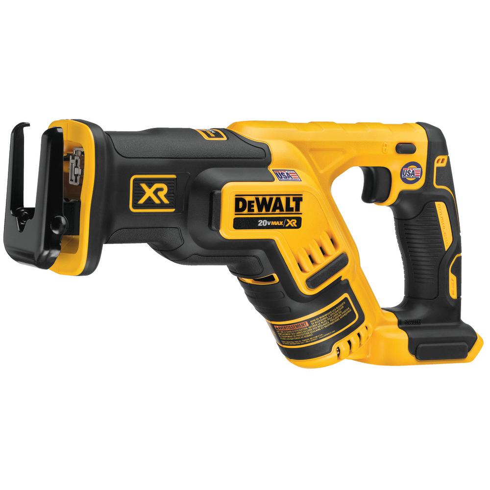20-Volt MAX XR Li-Ion Brushless Cordless Compact Reciprocating Saw (Tool-Only) with Free 20-Volt MAX Li-Ion Battery 5Ah - Super Arbor