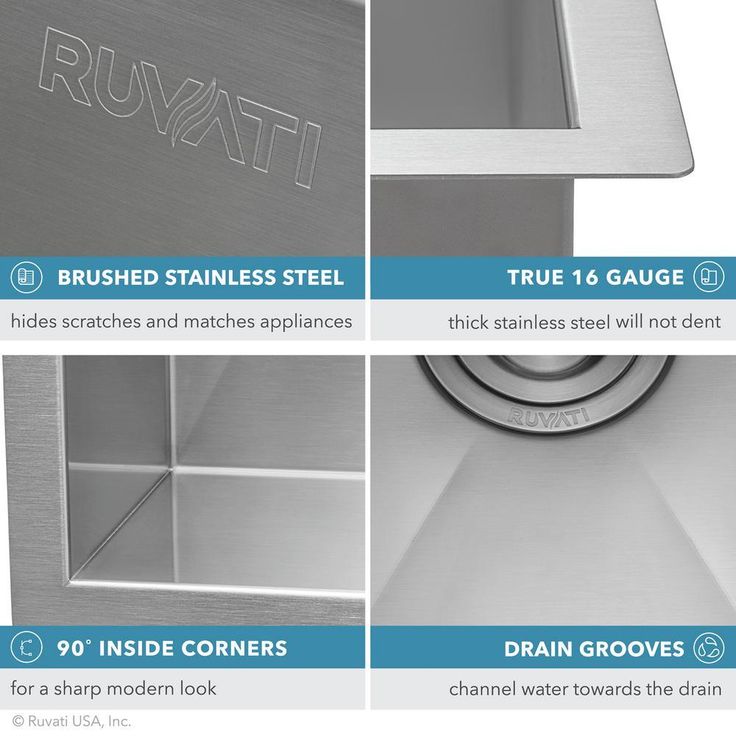 Undermount 16-Gauge Stainless Steel 13 x 15 in. Single Bowl Wet Bar Prep Kitchen Sink