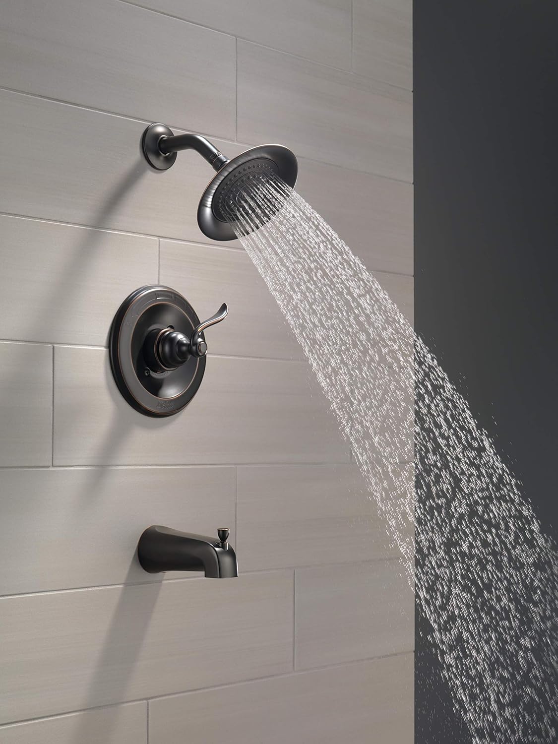 Delta Windemere Tub & Shower Trim Kit, Oil Rubbed Bronze, Single-Spray Head
